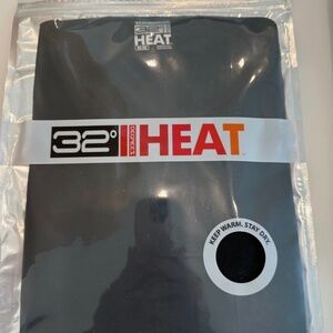 32 DEGREES HEAT | WOMENS BLACK Long Sleeve Scoop Neck Weatherproof | Medium NEW